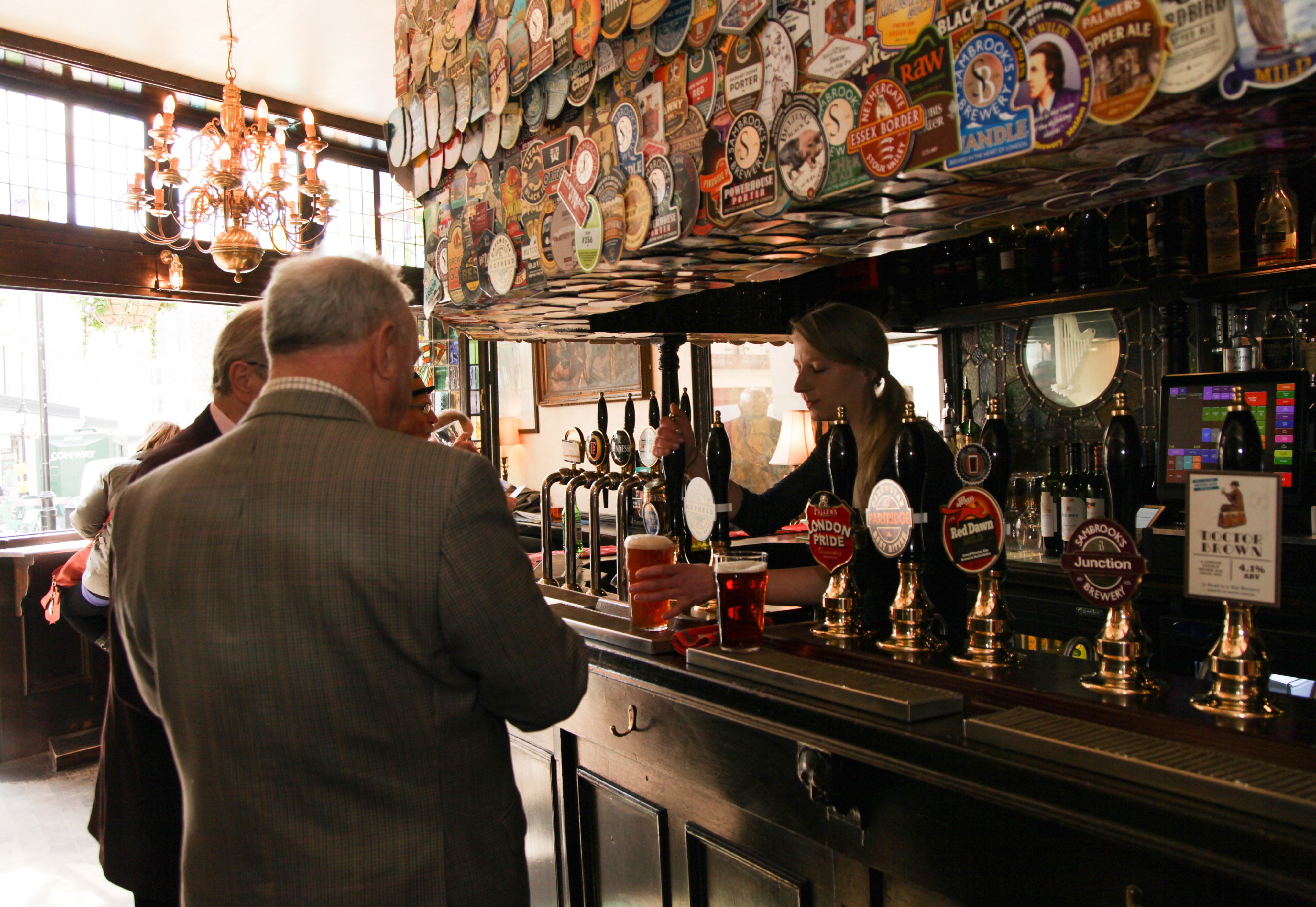 The Harp pub, Covent Garden