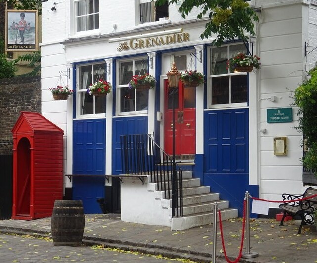 The Grenadier pub, Belgravia